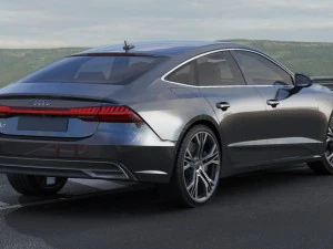 audi a7 sportback 2018 3D Model