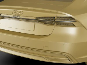 audi a7 sportback 2018 3D Model