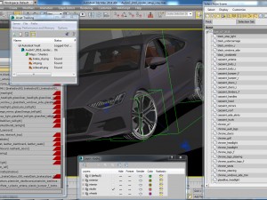 audi a7 sportback 2018 Model 3D