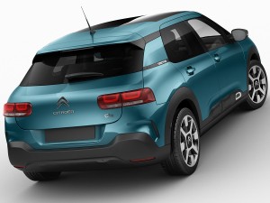 citroen c4 cactus 2018 3D Model