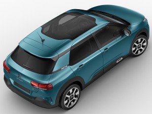 citroen c4 cactus 2018 3D Model