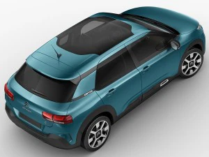 citroen c4 cactus 2018 3D Model