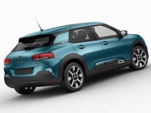 citroen c4 cactus 2018 3D Model