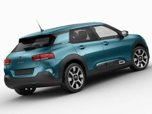 citroen c4 cactus 2018 3D Model