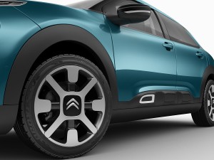 citroen c4 cactus 2018 3D Model