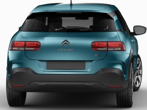 citroen c4 cactus 2018 3D Model