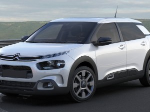 citroen c4 cactus 2018 3D Model