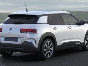 citroen c4 cactus 2018 3D Model