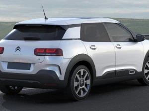 citroen c4 cactus 2018 3D Model