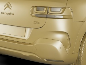 citroen c4 cactus 2018 3D Model