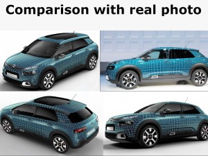 citroen c4 cactus 2018 3D Model