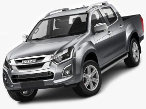 Isuzu d-max 2017 3D Model
