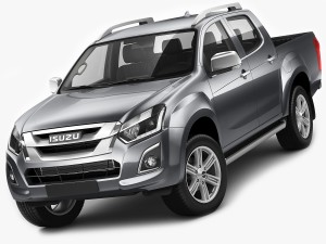 isuzu d-max 2017 3D Model