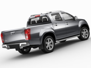 Isuzu d-max 2017 3D Model