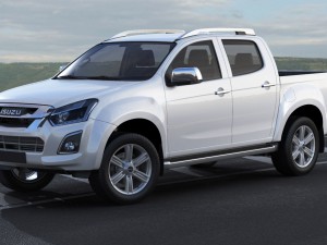 Isuzu d-max 2017 3D Model