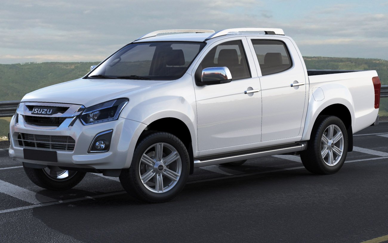Isuzu D-max 2017 3D Model in SUV 3DExport