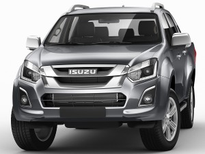 Isuzu d-max 2017 3D Model