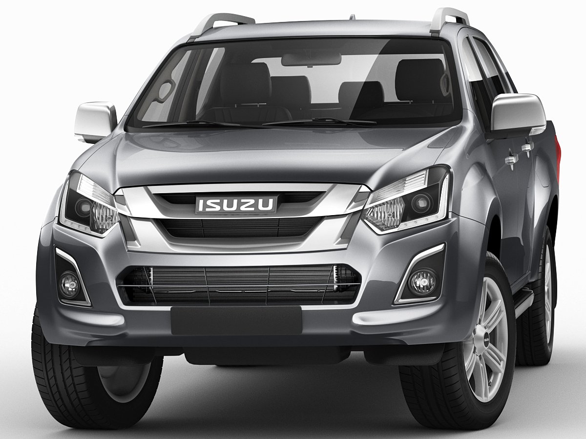 Download Isuzu D-max 2017 3D Model in SUV 3DExport