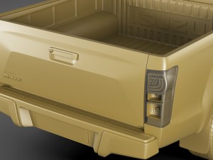Isuzu d-max 2017 3D Model