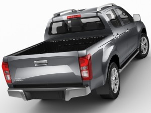 Isuzu d-max 2017 3D Model
