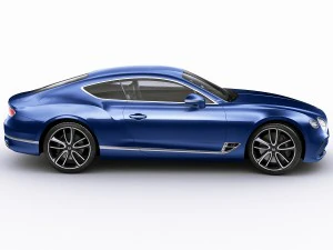 bentley continental gt 2018 3D Model