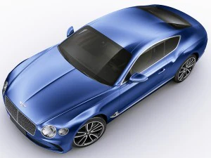 bentley continental gt 2018 3D Model