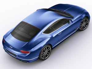 bentley continental gt 2018 3D मॉडल