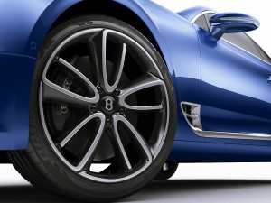 bentley continental gt 2018 3D मॉडल