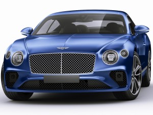 bentley continental gt 2018 3D मॉडल