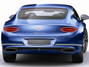 bentley continental gt 2018 3D मॉडल