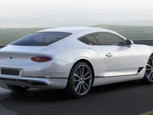 bentley continental gt 2018 3D Model