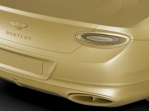 bentley continental gt 2018 3D Model