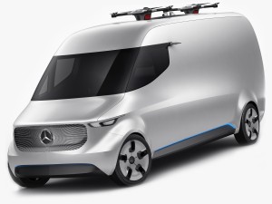mercedes vision van concept 3D मॉडल