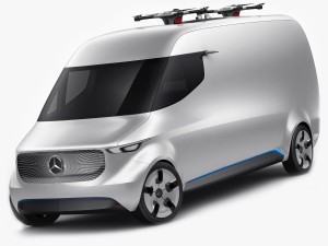 mercedes vision van concept 3D Model