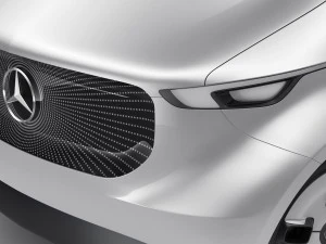 mercedes vision van concept 3D Model