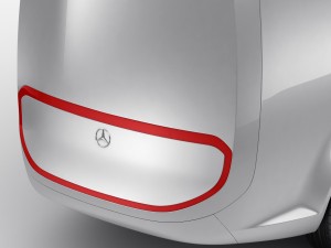 mercedes vision van concept 3D 모델