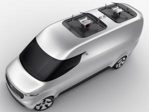 mercedes vision van concept 3D 모델