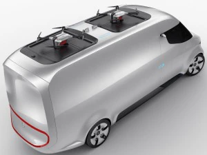 mercedes vision van concept 3D Model