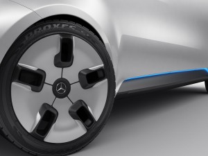 mercedes vision van concept 3D 모델