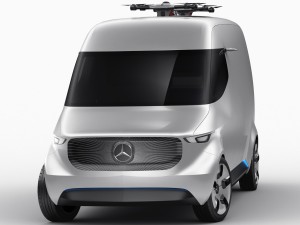 mercedes vision van concept 3D 모델