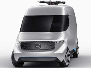 mercedes vision van concept 3D Model