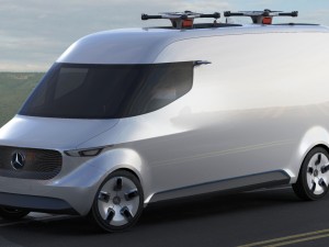 mercedes vision van concept 3D 모델