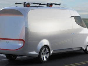 mercedes vision van concept 3D Model