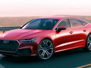audi a7 sportback s-line 2018 3D Model