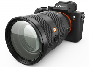 sony alpha 7r iii with three lenses Modèle 3D