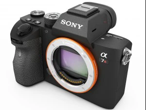 sony alpha 7r iii with three lenses 3D Model