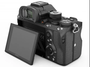 sony alpha 7r iii with three lenses 3D Model