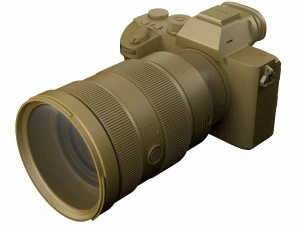 sony alpha 7r iii with three lenses 3D Model