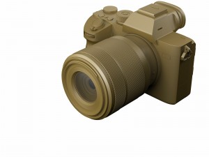 sony alpha 7r iii with three lenses Modèle 3D