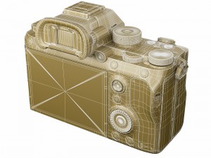 sony alpha 7r iii with three lenses Modèle 3D